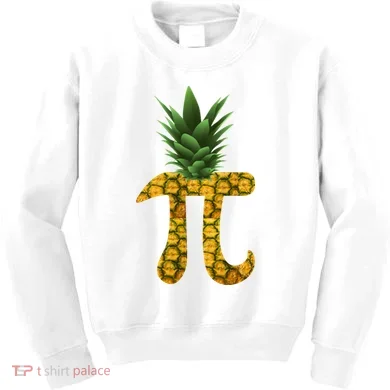 Pi-neapple Pineapple Pi Day Kids Sweatshirt