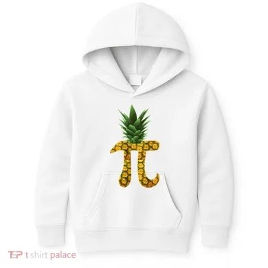 Pi-neapple Pineapple Pi Day Kids Hoodie