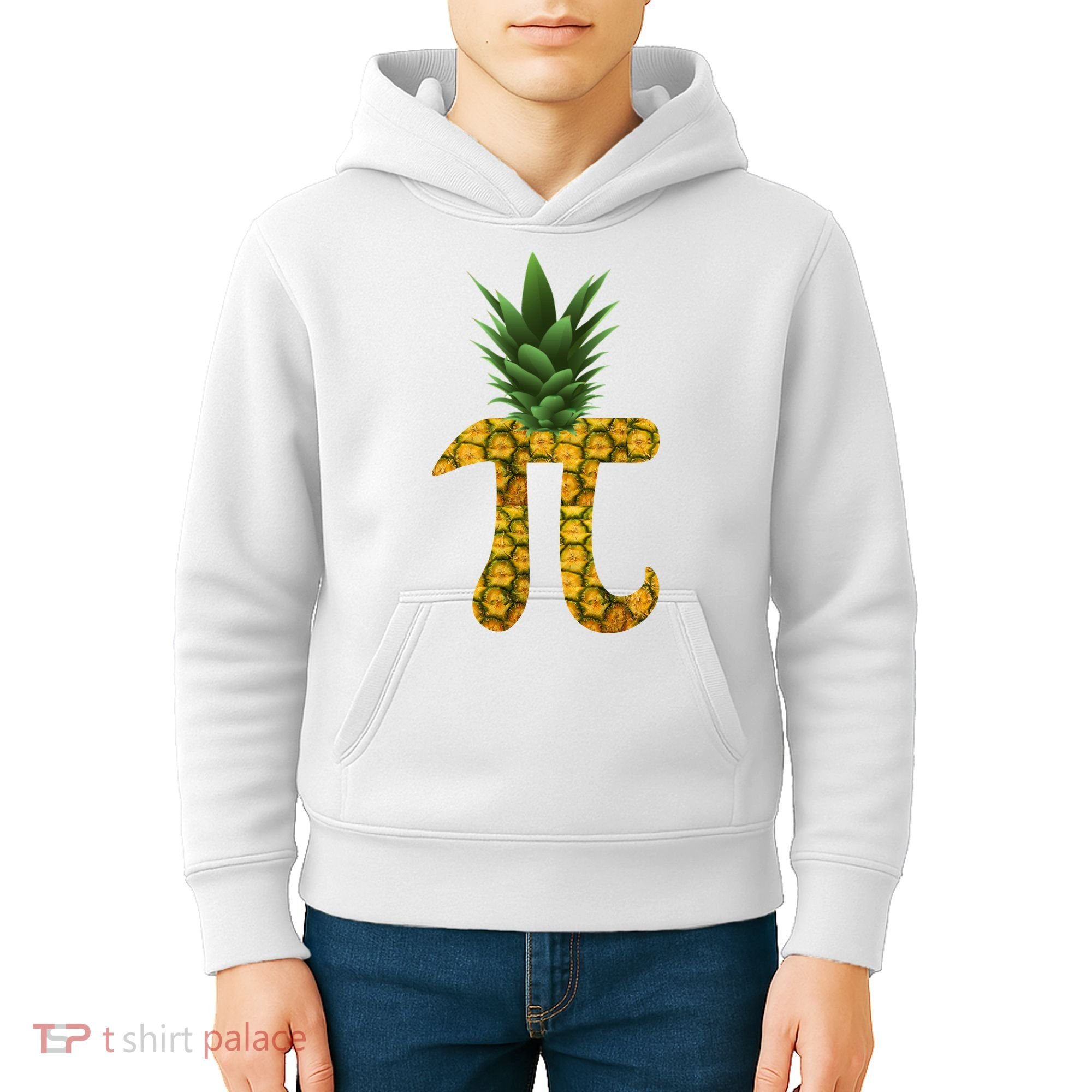 Pi-neapple Pineapple Pi Day Kids Hoodie