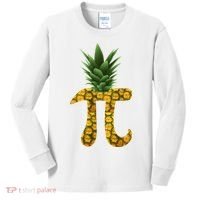 Pi-neapple Pineapple Pi Day Kids Long Sleeve Shirt thumb 0