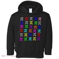 Pi Plaid Rainbow Pride Pi Day Collage Toddler Hoodie thumb 0
