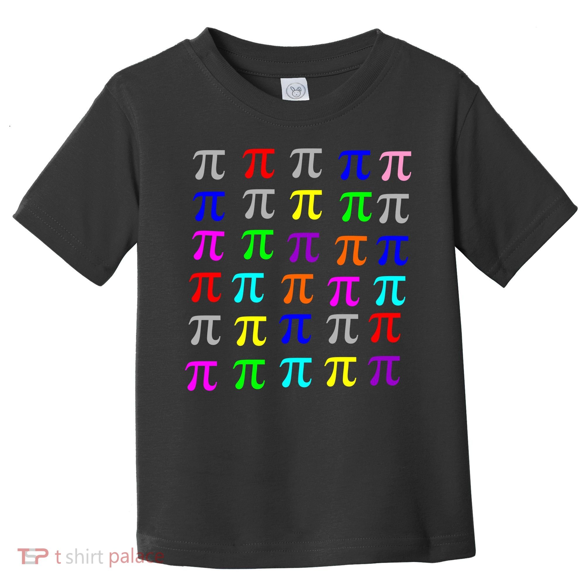 Pi Plaid Rainbow Pride Pi Day Collage Toddler T-Shirt