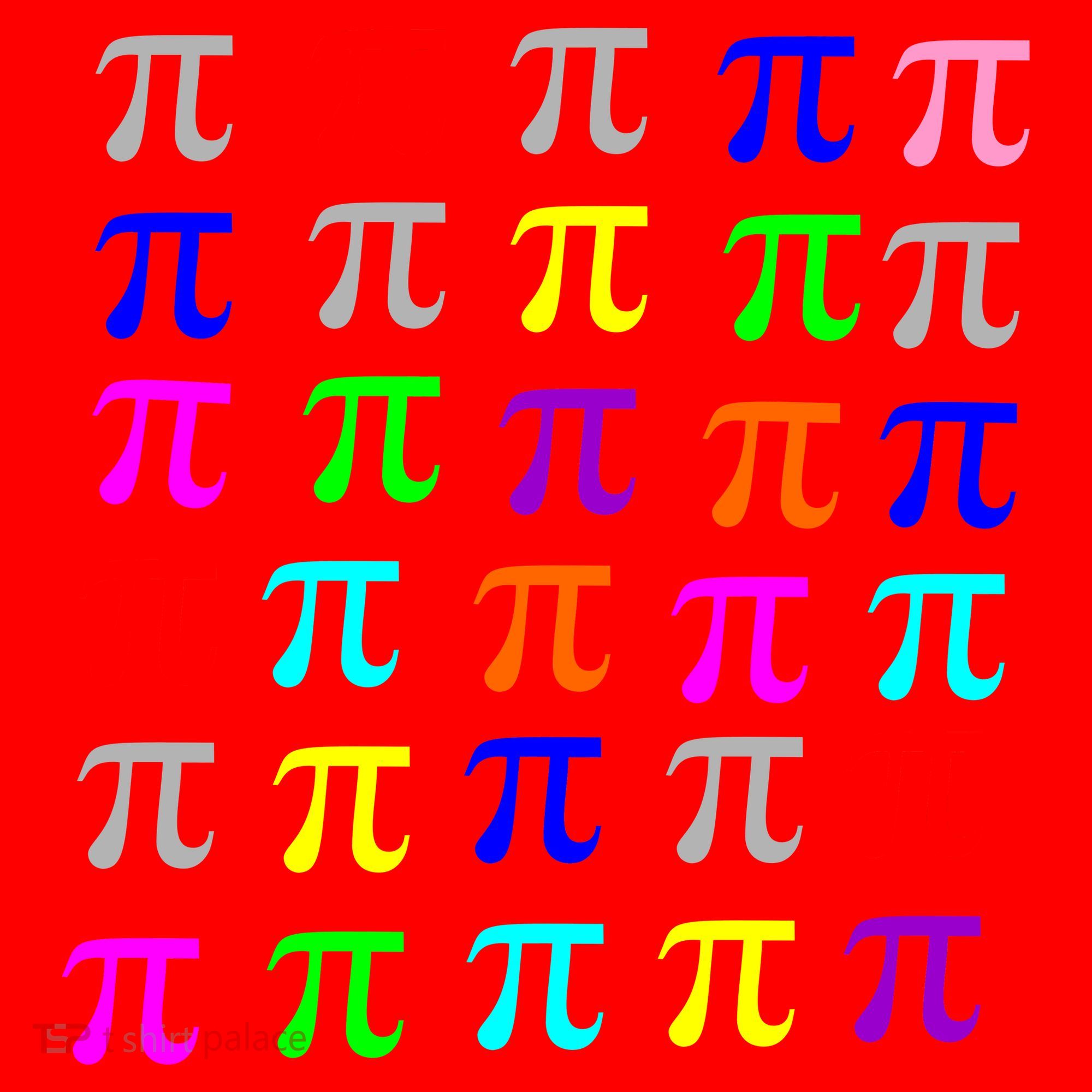Pi Plaid Rainbow Pride Pi Day Collage Santa Hat