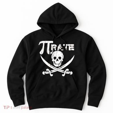 PI Rate Math Skull and Cross Swords Hoodie