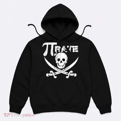 PI Rate Math Skull and Cross Swords Hoodie