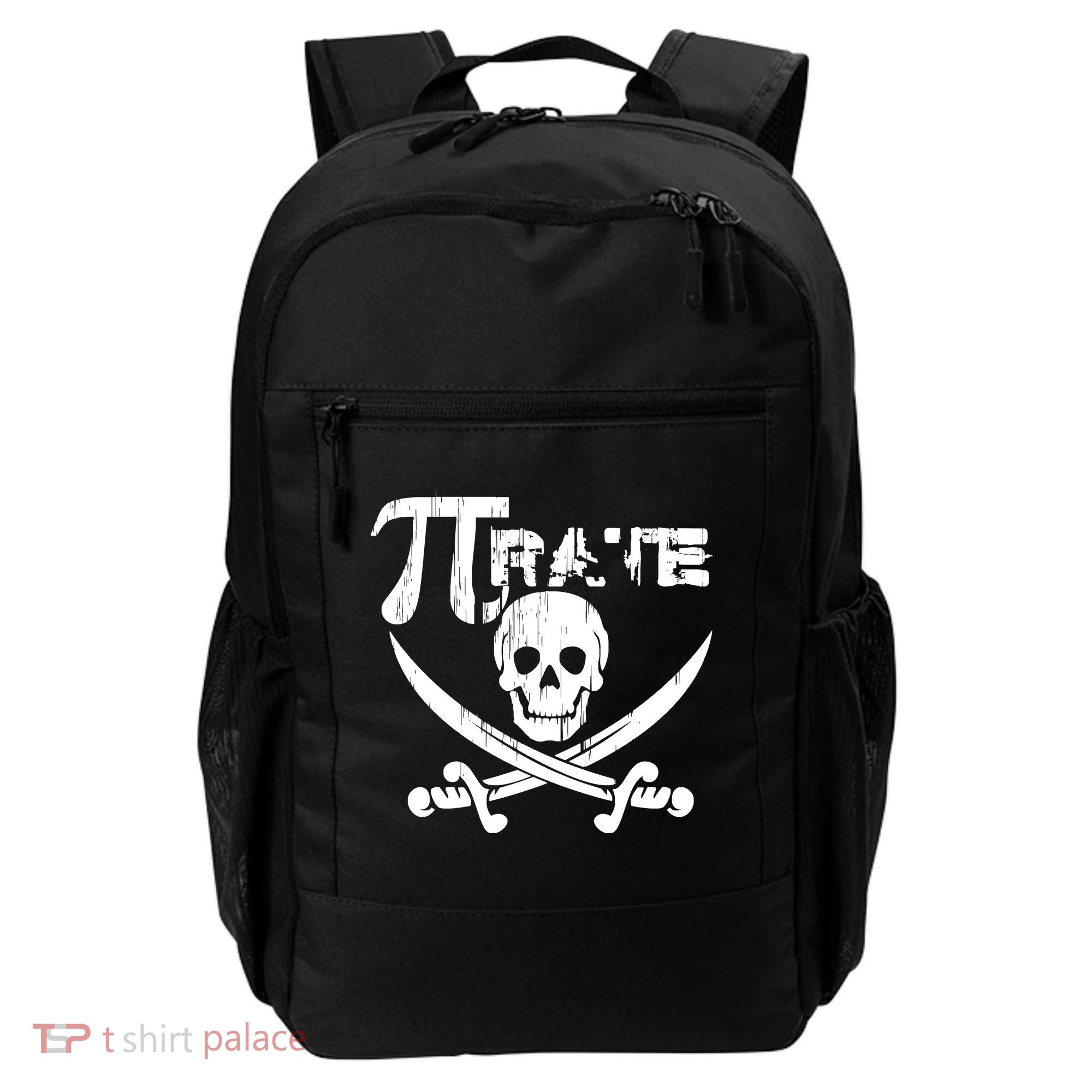 PI Rate Math Skull and Cross Swords Backpack