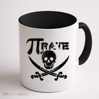 PI Rate Math Skull and Cross Swords Coffee Mug thumb 1