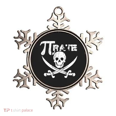 PI Rate Math Skull and Cross Swords Ornament
