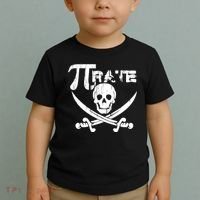 PI Rate Math Skull and Cross Swords Toddler T-Shirt thumb 2