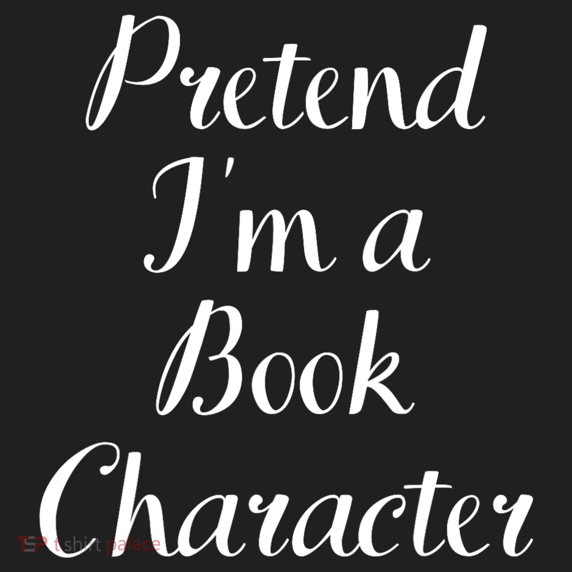 Pretend IM A Book Character Costume Funny Lazy Halloween Women's Sweatshirt