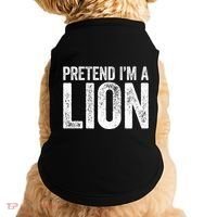 Pretend IM A Lion Matching Costume Doggie Tank thumb 0