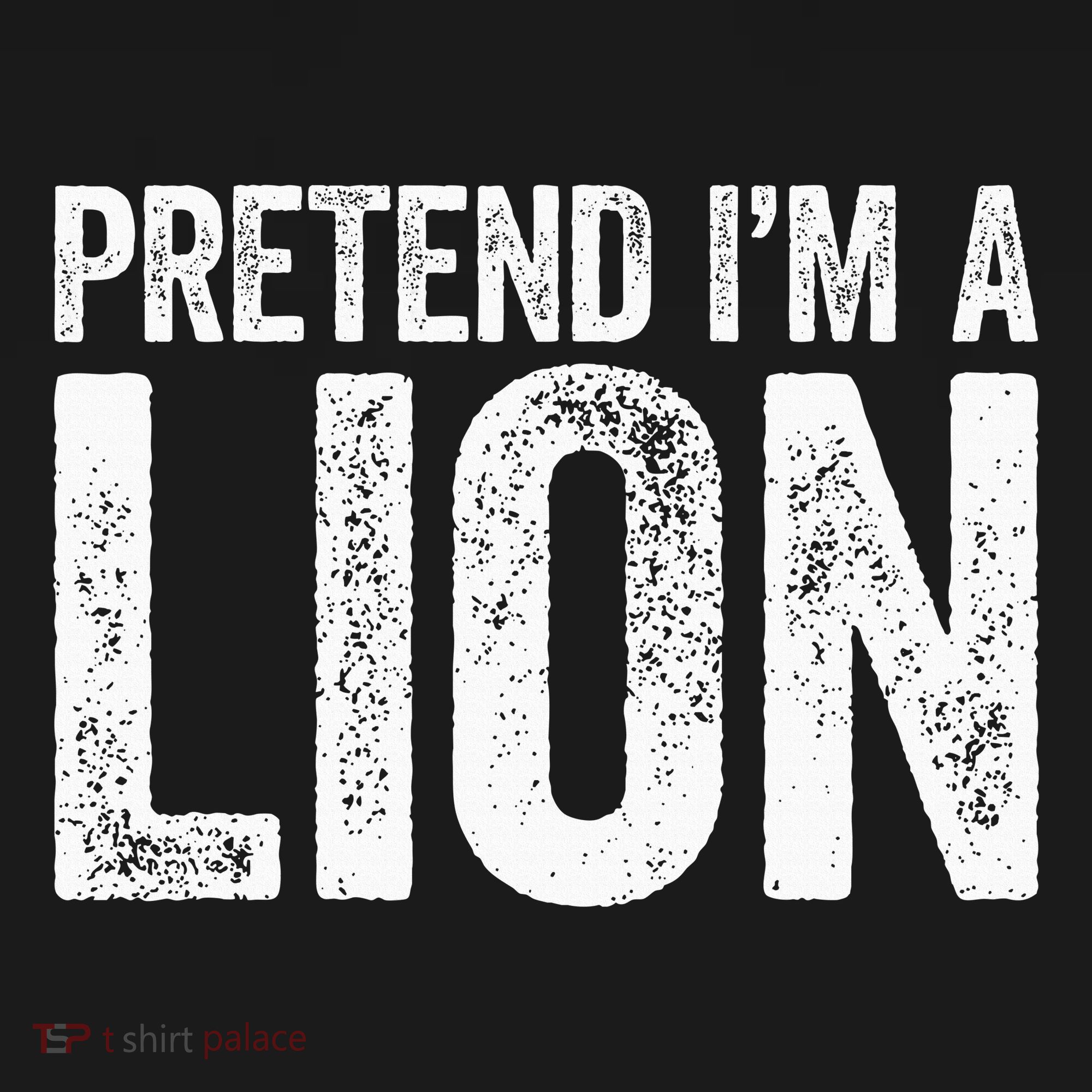Pretend IM A Lion Matching Costume Women's Hoodie