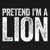 Pretend IM A Lion Matching Costume Ornament thumb 1