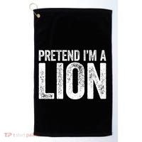 Pretend IM A Lion Matching Costume Golf Towel thumb 0