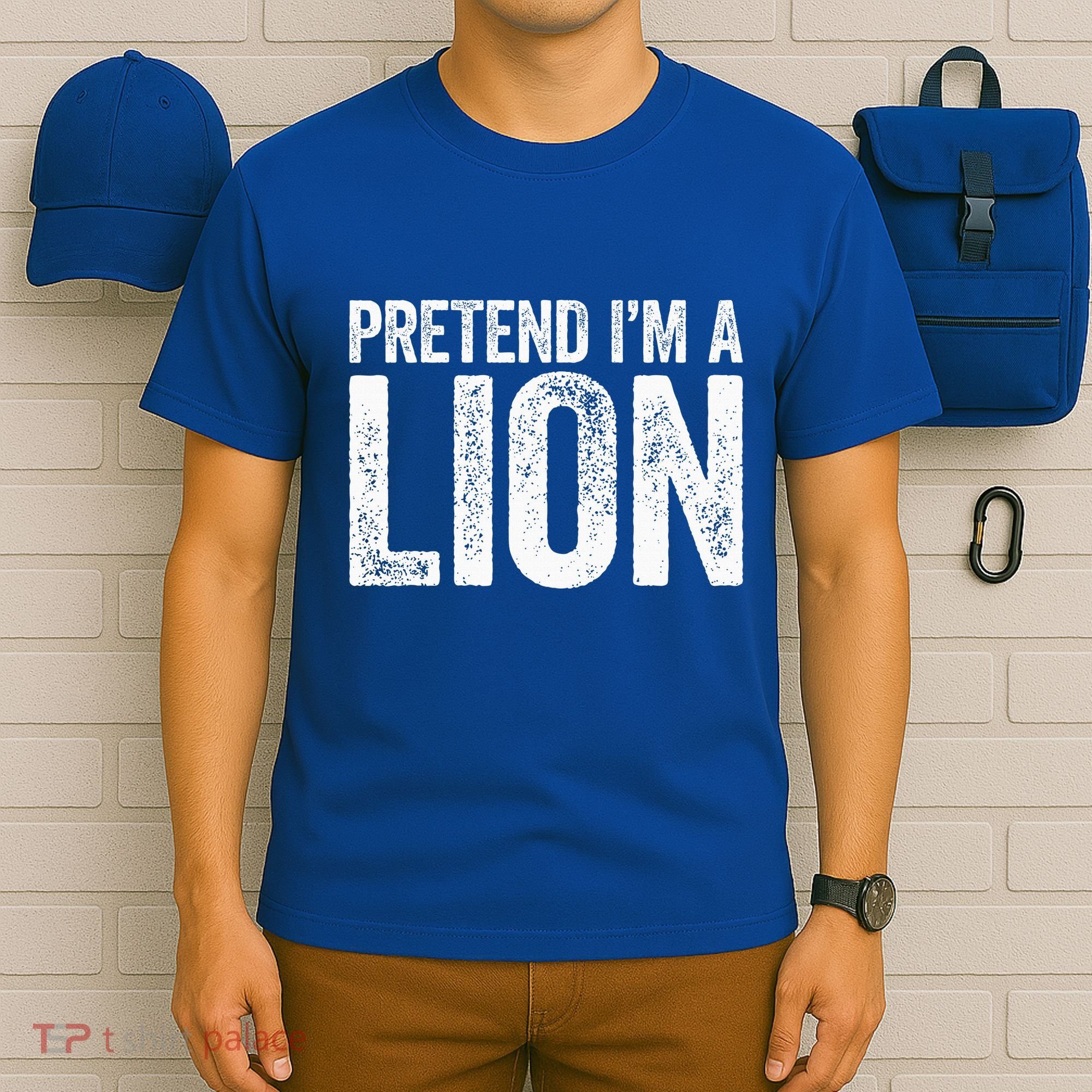 Pretend IM A Lion Matching Costume T-Shirt