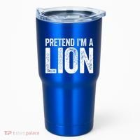 Pretend IM A Lion Matching Costume Tumbler thumb 0