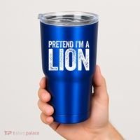 Pretend IM A Lion Matching Costume Tumbler thumb 2