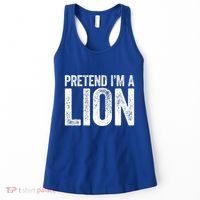 Pretend IM A Lion Matching Costume Women's Tank Top thumb 0