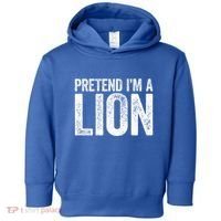 Pretend IM A Lion Matching Costume Toddler Hoodie thumb 0