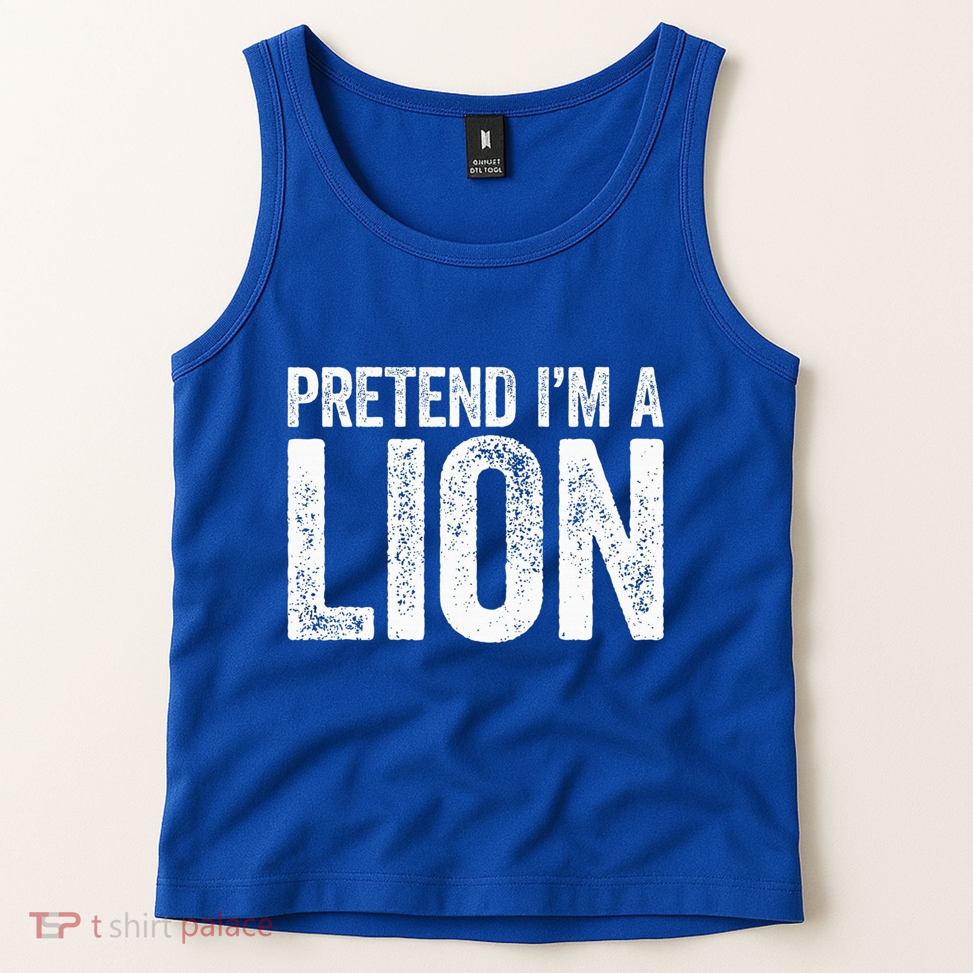 Pretend IM A Lion Matching Costume Tank Top