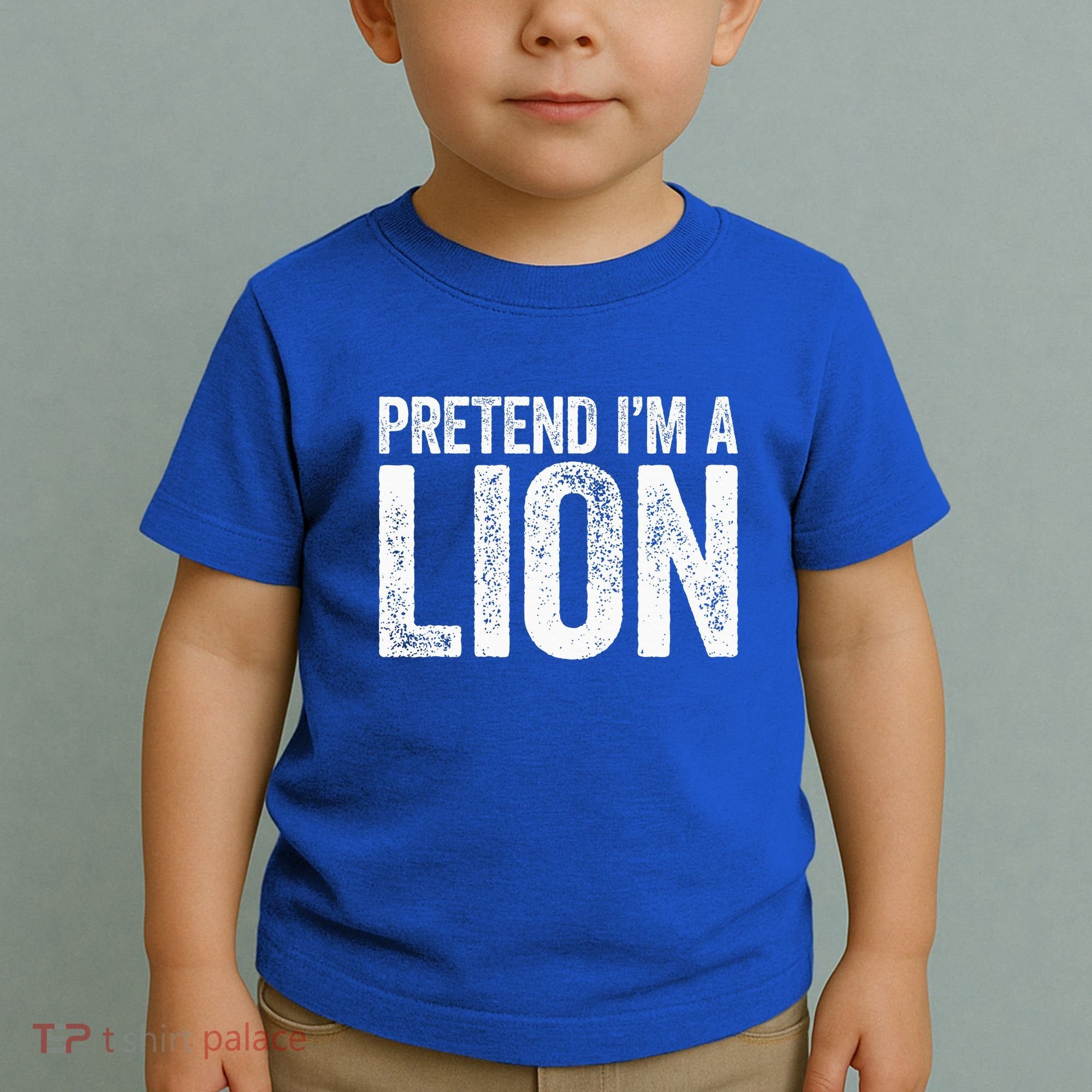 Pretend IM A Lion Matching Costume Toddler T-Shirt