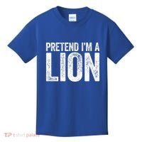 Pretend IM A Lion Matching Costume Kids T-Shirt thumb 0