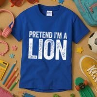 Pretend IM A Lion Matching Costume Kids T-Shirt thumb 3