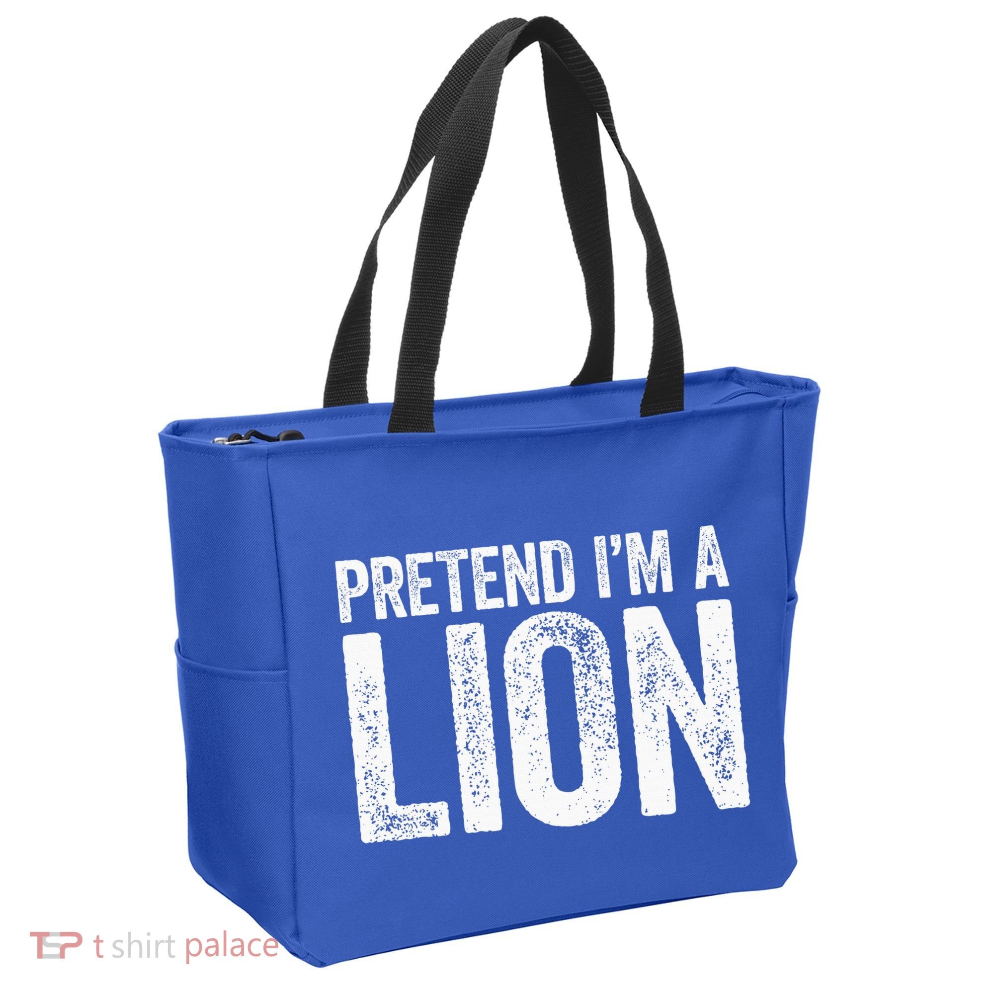 Pretend IM A Lion Matching Costume Tote Bag