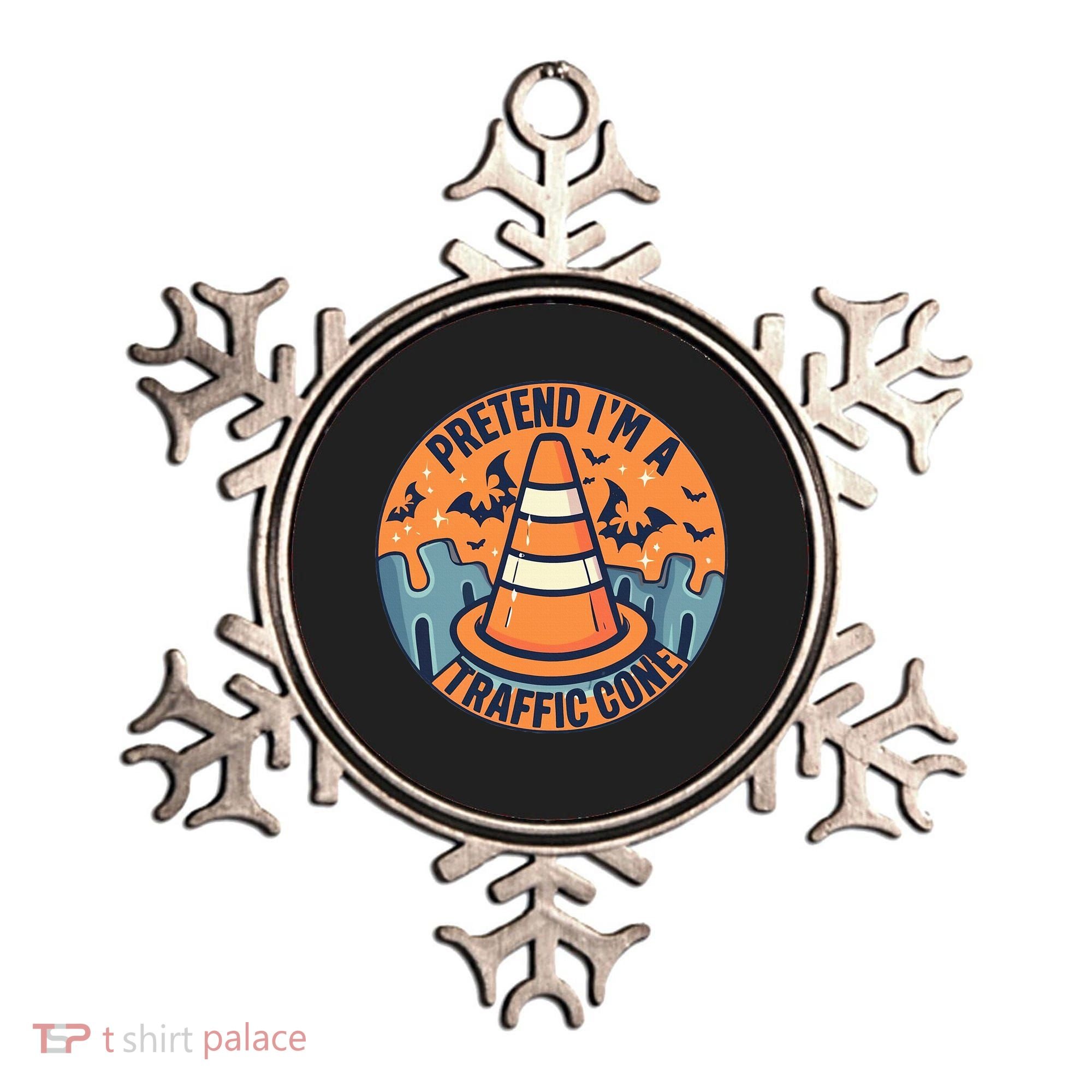 PRETEND IM A TRAFFIC CONE Halloween Costume Ornament