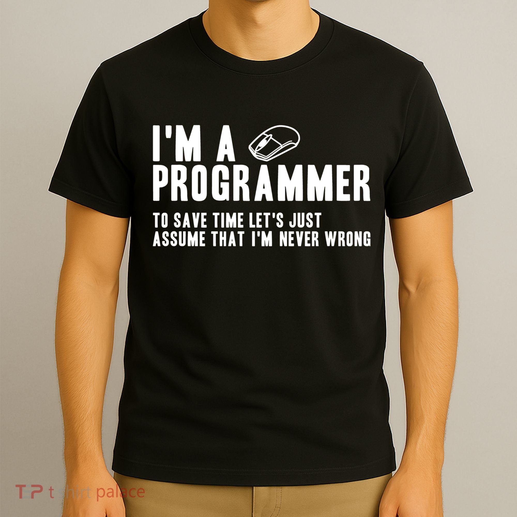 Programmer Is Always Right Software Engineer Programming Gift T-Shirt