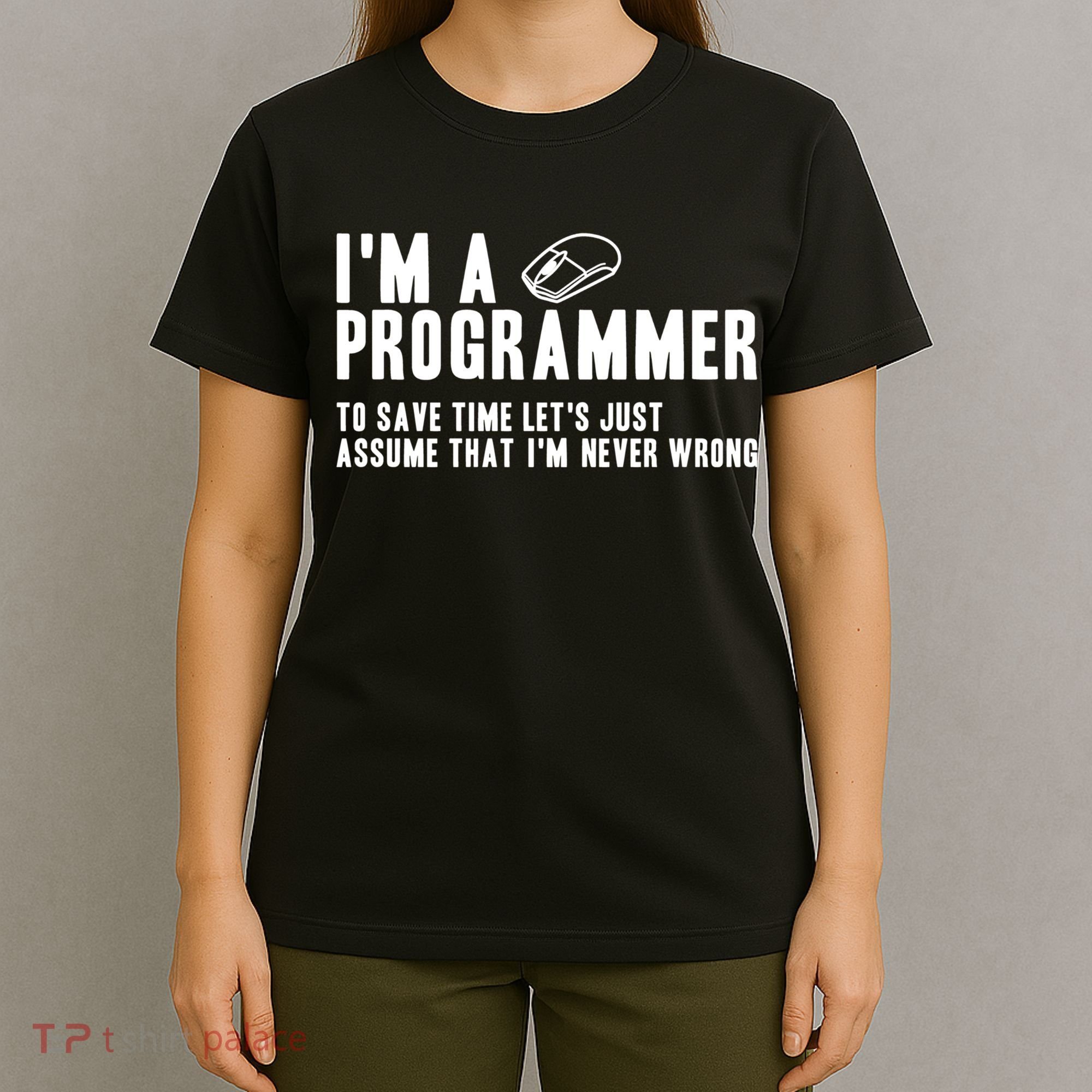Programmer Is Always Right Software Engineer Programming Gift T-Shirt