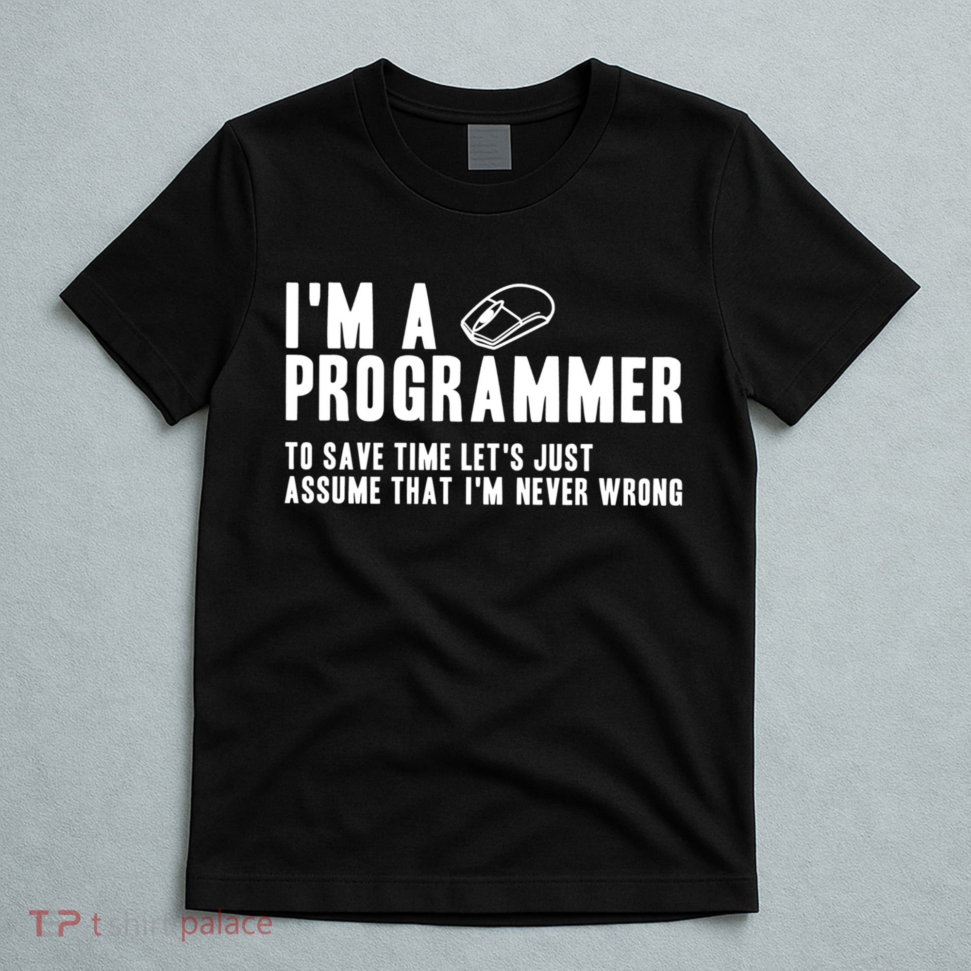 Programmer Is Always Right Software Engineer Programming Gift T-Shirt