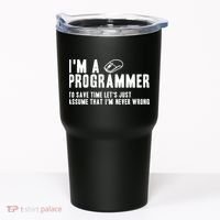 Programmer Is Always Right Software Engineer Programming Gift Tumbler thumb 0