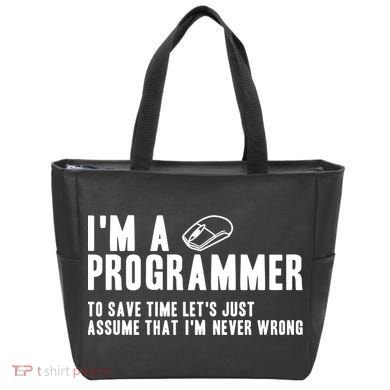 Programmer Is Always Right Software Engineer Programming Gift Tote Bag