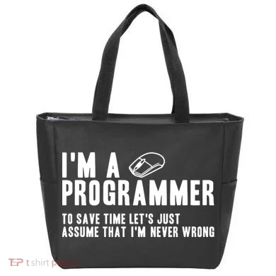 Programmer Is Always Right Software Engineer Programming Gift Tote Bag