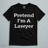 Pretend I'm A Lawyer Costume Funny Law Halloween Party T-Shirt thumb 5