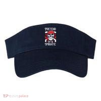 Pretend I'm A Pirate Costume Party Funny Halloween Pirate Visor thumb 0