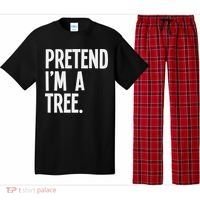 Pretend I'm A Tree Funny Halloween Party Costume Pajama Set thumb 0
