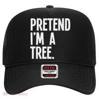 Pretend I'm A Tree Funny Halloween Party Costume Hat thumb 0