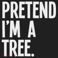 Pretend I'm A Tree Funny Halloween Party Costume Hat thumb 2