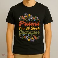 Pretend IM A Book Character T-Shirt thumb 3