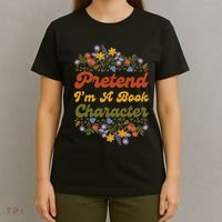 Pretend IM A Book Character T-Shirt thumb 4
