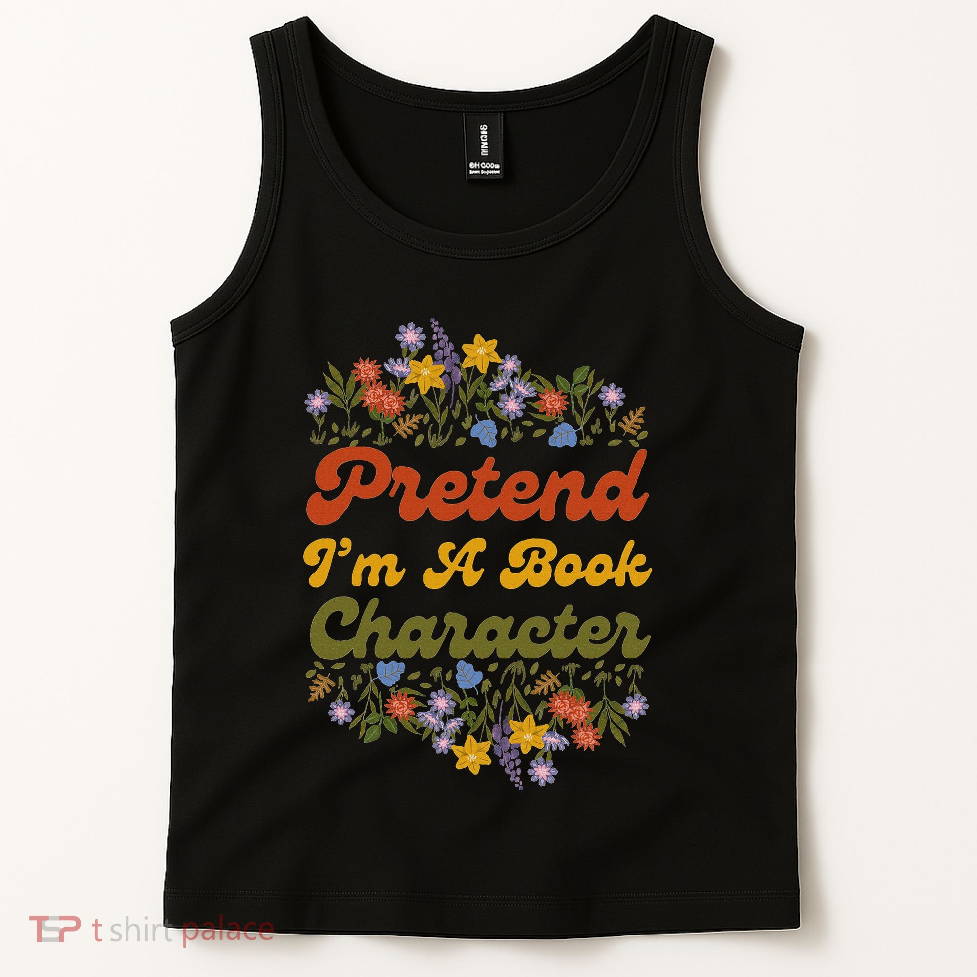 Pretend IM A Book Character Tank Top