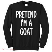 Pretend I'm A Goat Costume Sweatshirt thumb 0