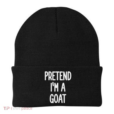 Pretend I'm A Goat Costume Beanie