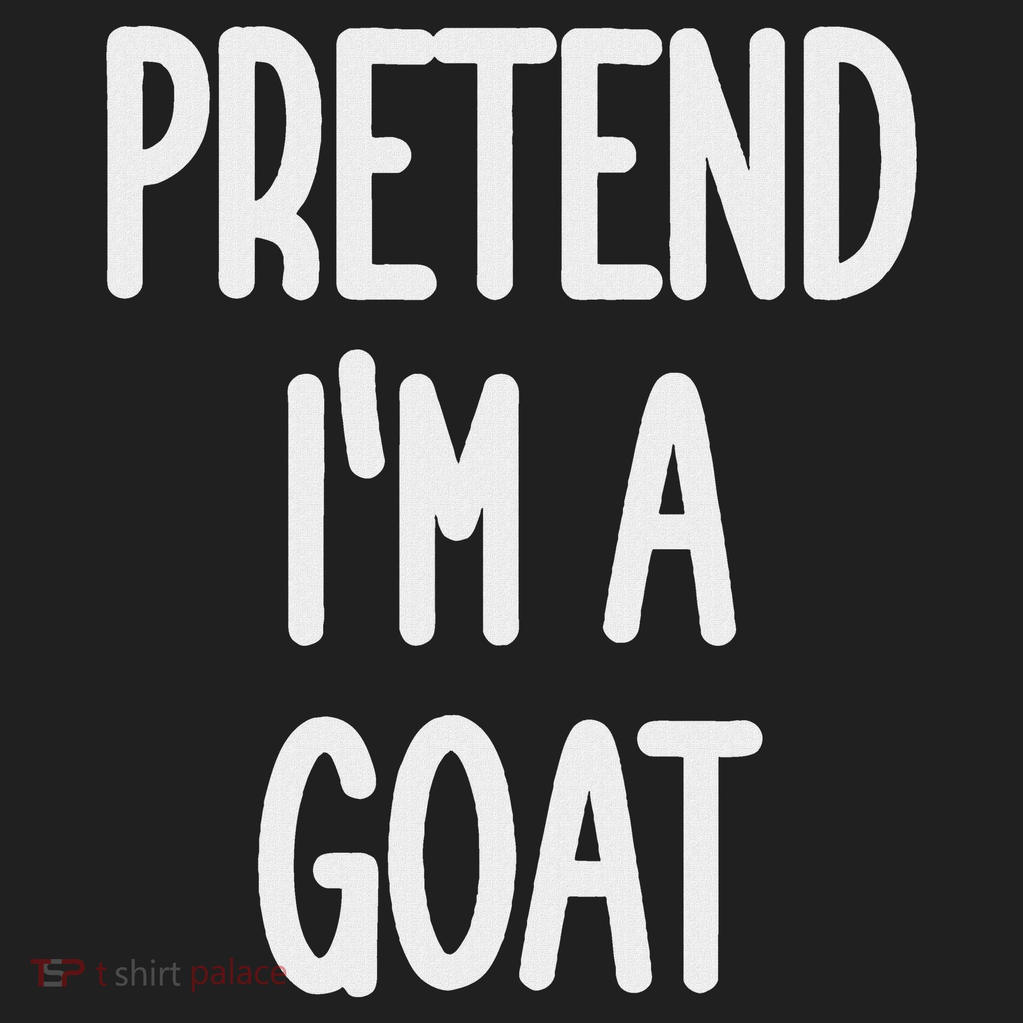 Pretend I'm A Goat Costume Beanie