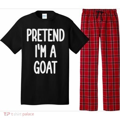 Pretend I'm A Goat Costume Pajama Set