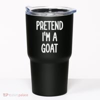 Pretend I'm A Goat Costume Tumbler thumb 0