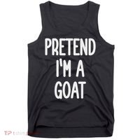 Pretend I'm A Goat Costume Tank Top thumb 0