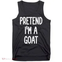 Pretend I'm A Goat Costume Tank Top thumb 0